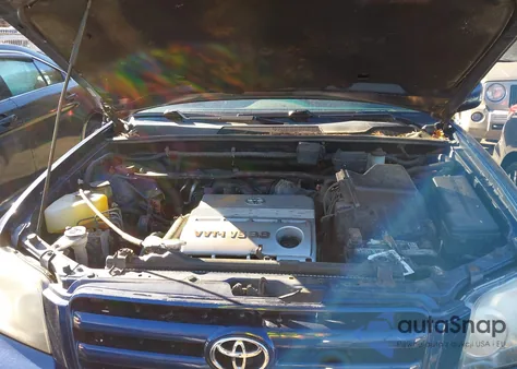 2007 Toyota Highlander V6 from USA, damaged, VIN JTEHP21AX70206269